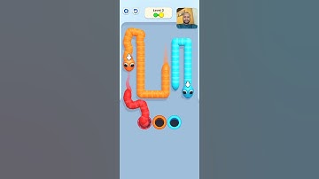 🐍Snake Away Jam Level 2 #snake #snakegame #snakerun #trend #gaming #nightmaregame