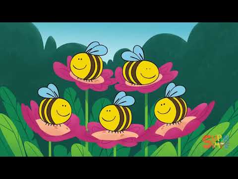Here Is The Beehive Count To Five Super Simple Songs