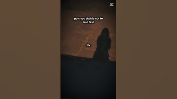 Pov: U decided not to text your best friend(as she calles us) first #edit #capcut #sad #vent