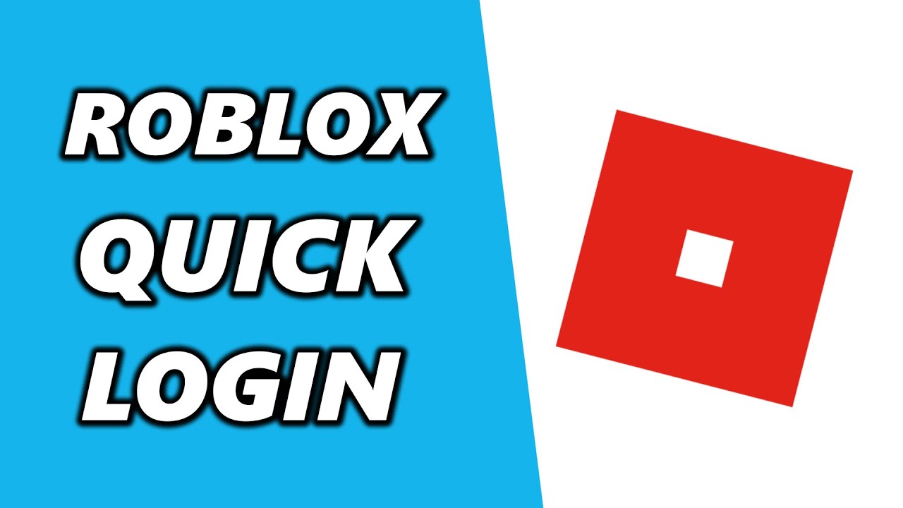 The NEW Roblox QUICK LOGIN Feature! IS IT A PROBLEM!? 