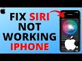 How To Fix Siri Not Working On Any IPhone 2024 