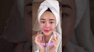 STORY AMANDA MANOPO - ASMR skincarean bareng aku, biar muka glowing✨ #skin1004id