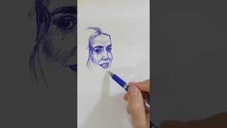 ASMR pen drawing ✍️ Salma Hayek ???