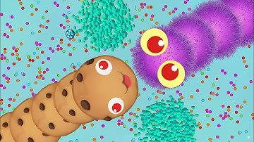 Snake Io 🐍 Chippy Vs Ube Snake Epic SnakeIo Gameplay