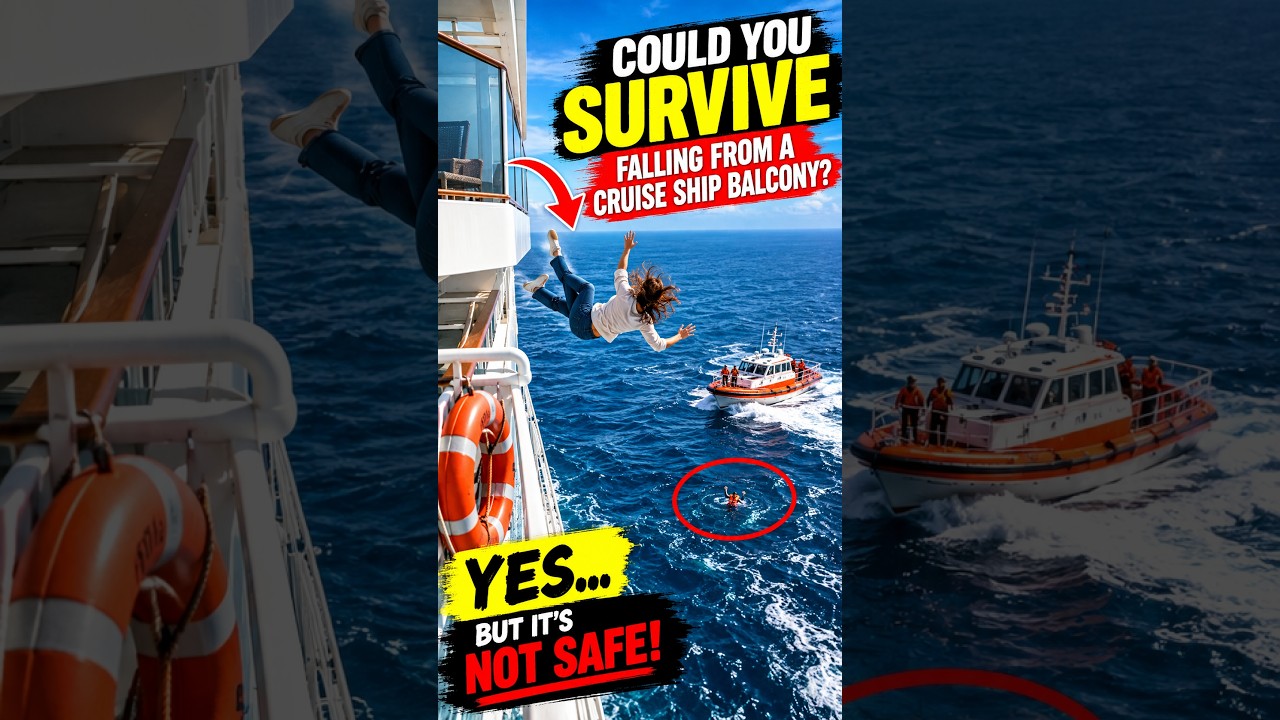 Could You Survive Falling From a Cruise Ship Balcony?