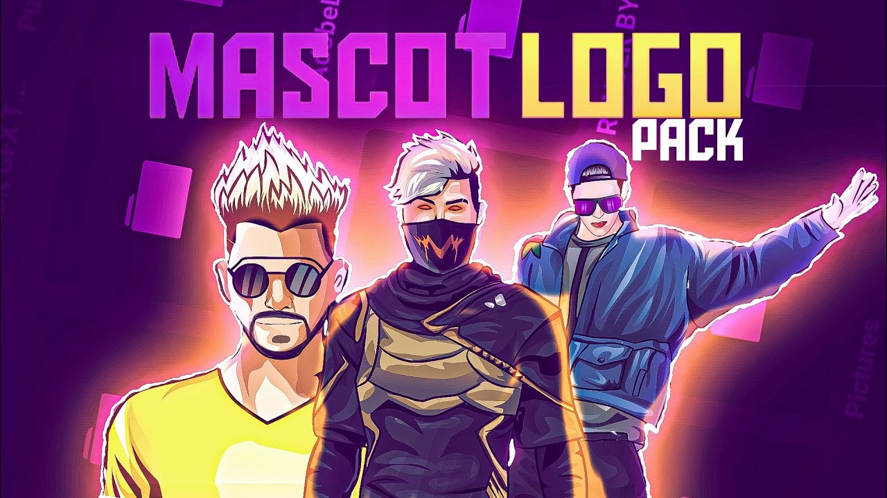 MASCOT LOGOS PACK BY ANTINA GFX|ANTINA GFX× HASH GFX |Mascot logo pack|ANTINA GFX