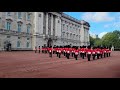 Canadians taking over guard duty at Buckingham Palace.  Oct 04, 2021. British Entrance