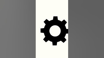 How to Create a Setting Icon in Adobe Illustrator in Seconds! #shortsfeed