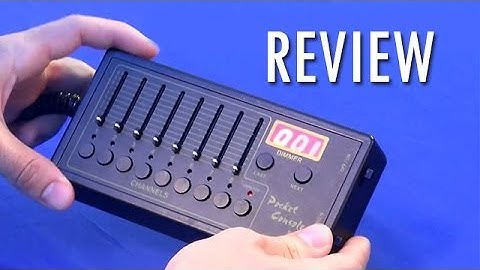 The Pocket Console DMX Baxter Review by SIRS-E