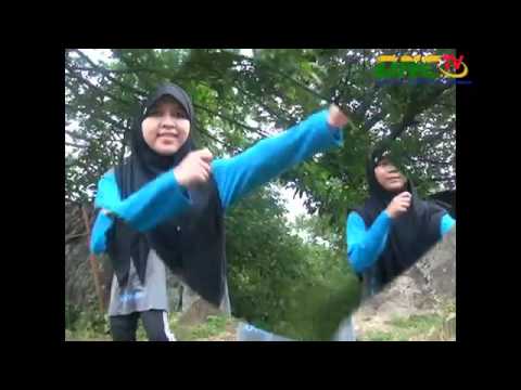 Senam pinguin ponpes darunnajah