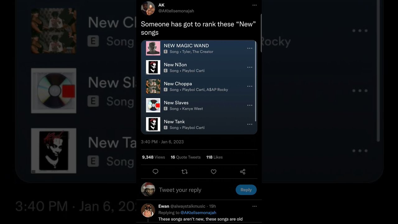 Rank The Songs With New In It YouTube Rank The Songs With New In It YouTube