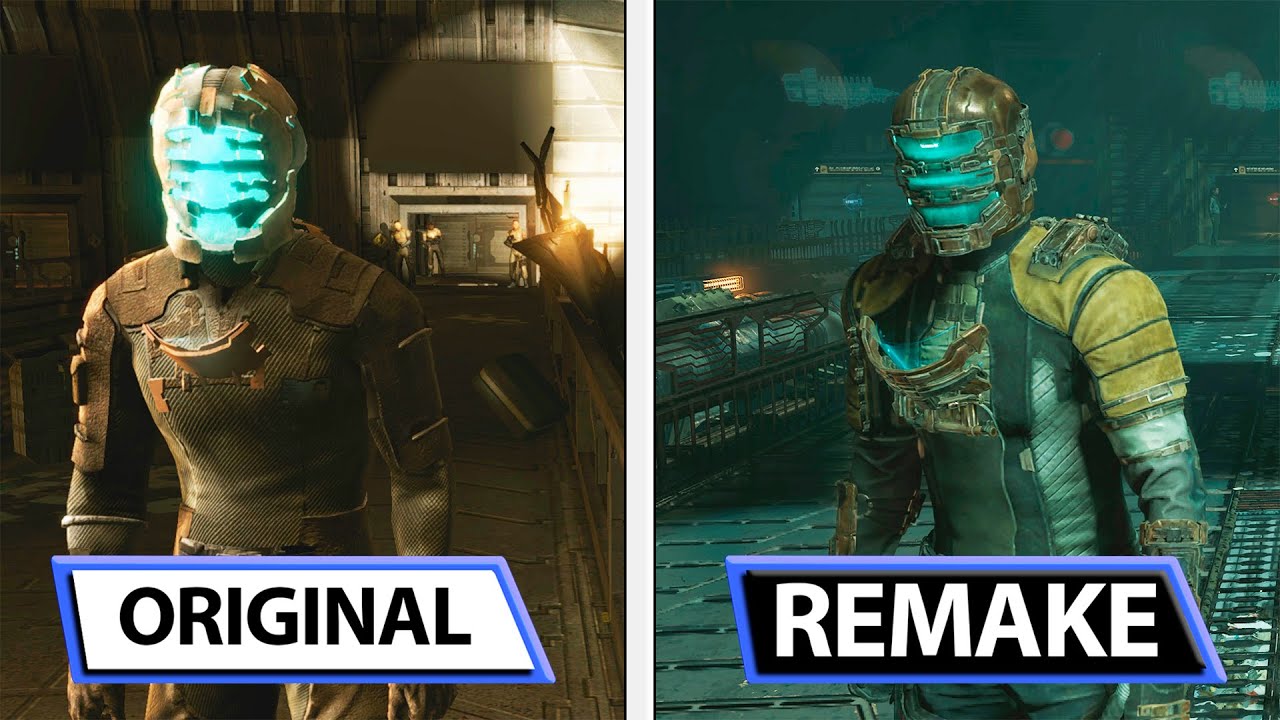 Dead Space Remake Early Comparison Highlights Massive Visual