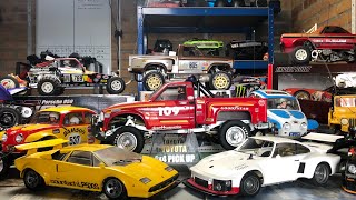 Every RC Car Collectors Dream!  Barn find  34 RC Cars, many Vintage & Rare!