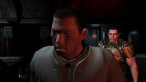 DOOM 3 Подземная система марс-сити