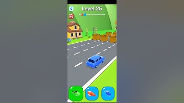 shape shifting running game ( level 25)// by Amit gamer ( #shor video