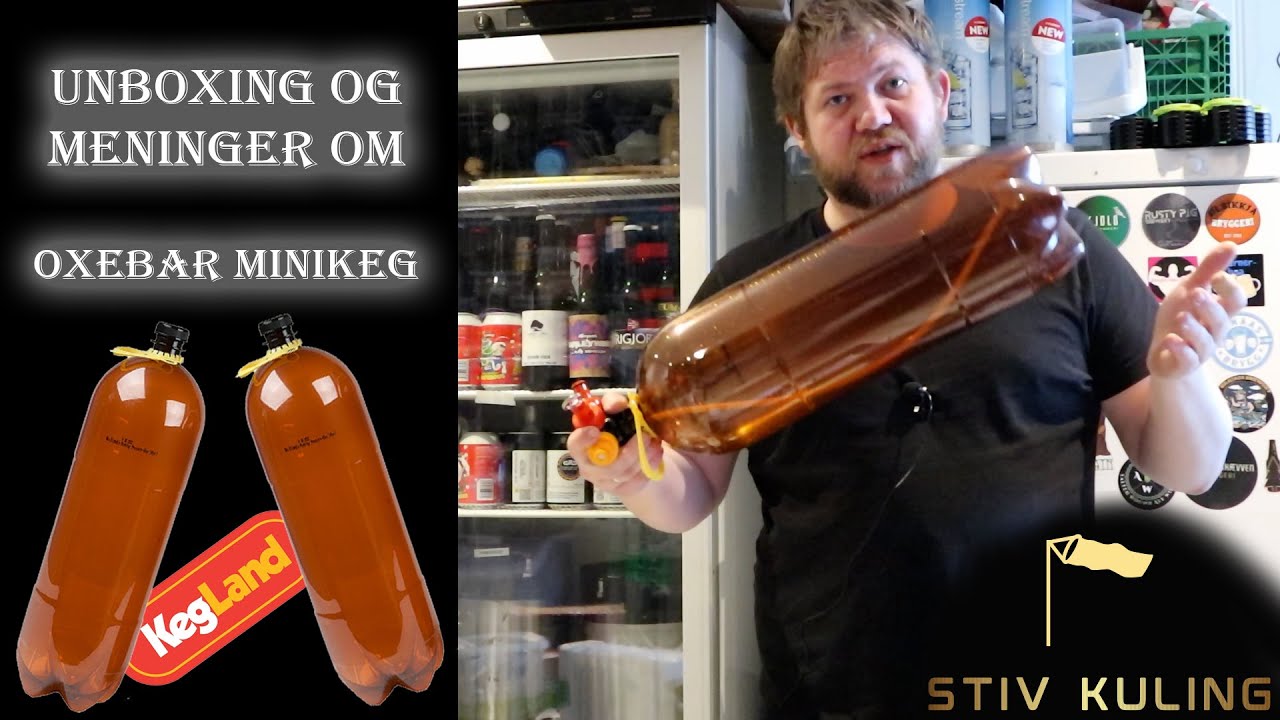 Oxebar 8l minifat unboxing og førsteinntrykk