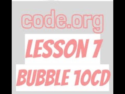 code.org Lesson 7