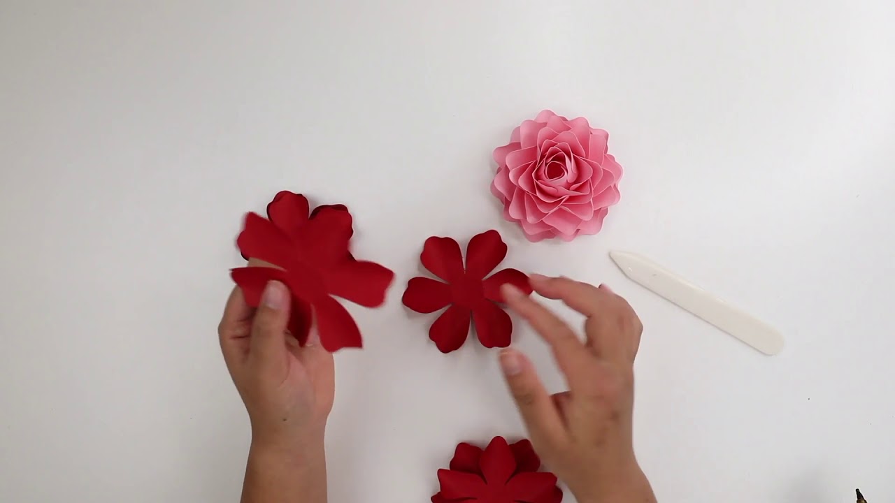 mini paper bouquet 💐, mini paper bouquet tutorial