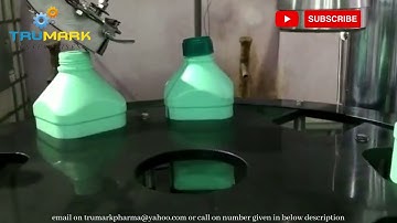 SERVO gear pump BASED LIQUID FILLING screw CAPPING MACHINE