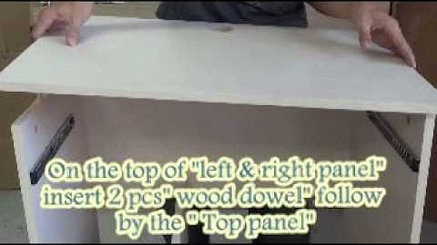 Assembly Instructions for (GD-3049A) Kenko Irish Computer Table