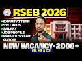 RSEB 2026 | 2000+ Vacancies | Exam Pattern, Syllabus, Salary & Previous Cutoff | EE, ME & CE