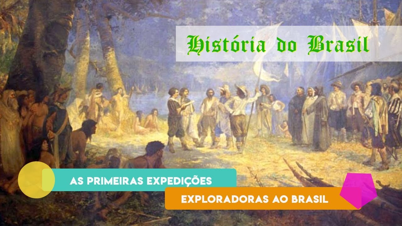 ENEM - PROVA - HISTÓRIA DO BRASIL (PARTE 6) - As primeiras expedições ...