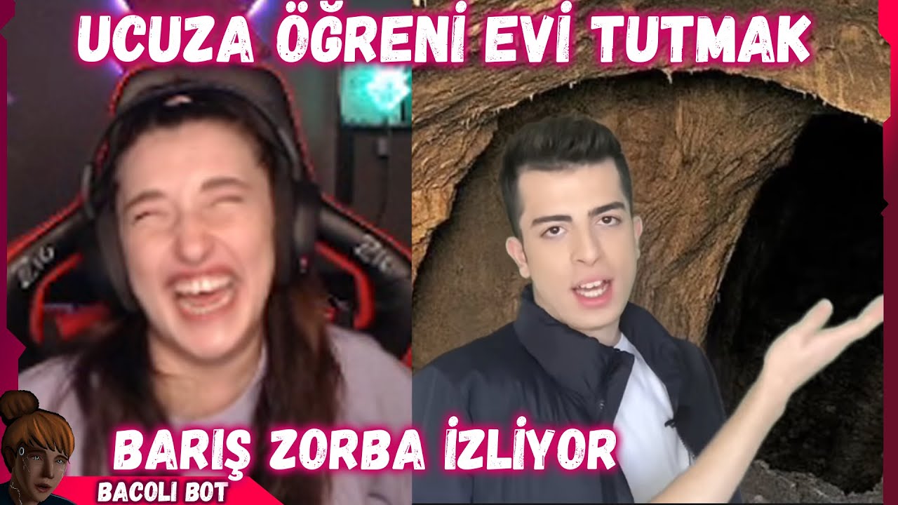 Pqueen - Ucuza Öğrenci Evi Tutmak (taşındım, kaybolduk, kameramız bozuldu) izliyor (Barış Zorba)