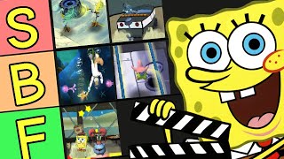 SpongeBob SquarePants: Lights, Camera, Pants! Minigame TIER LIST