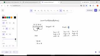 Find First and Last Position of element in sorted array |LeetCode 34 |Binary Search in Java| Dry Run