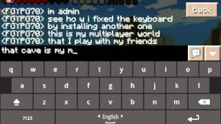 (Android-MCPE) 0.7.2 keyboard fix screenshot 4