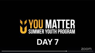 You Matter Youth Summer Program