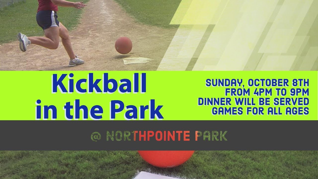 kickball in the Park 2017 YouTube