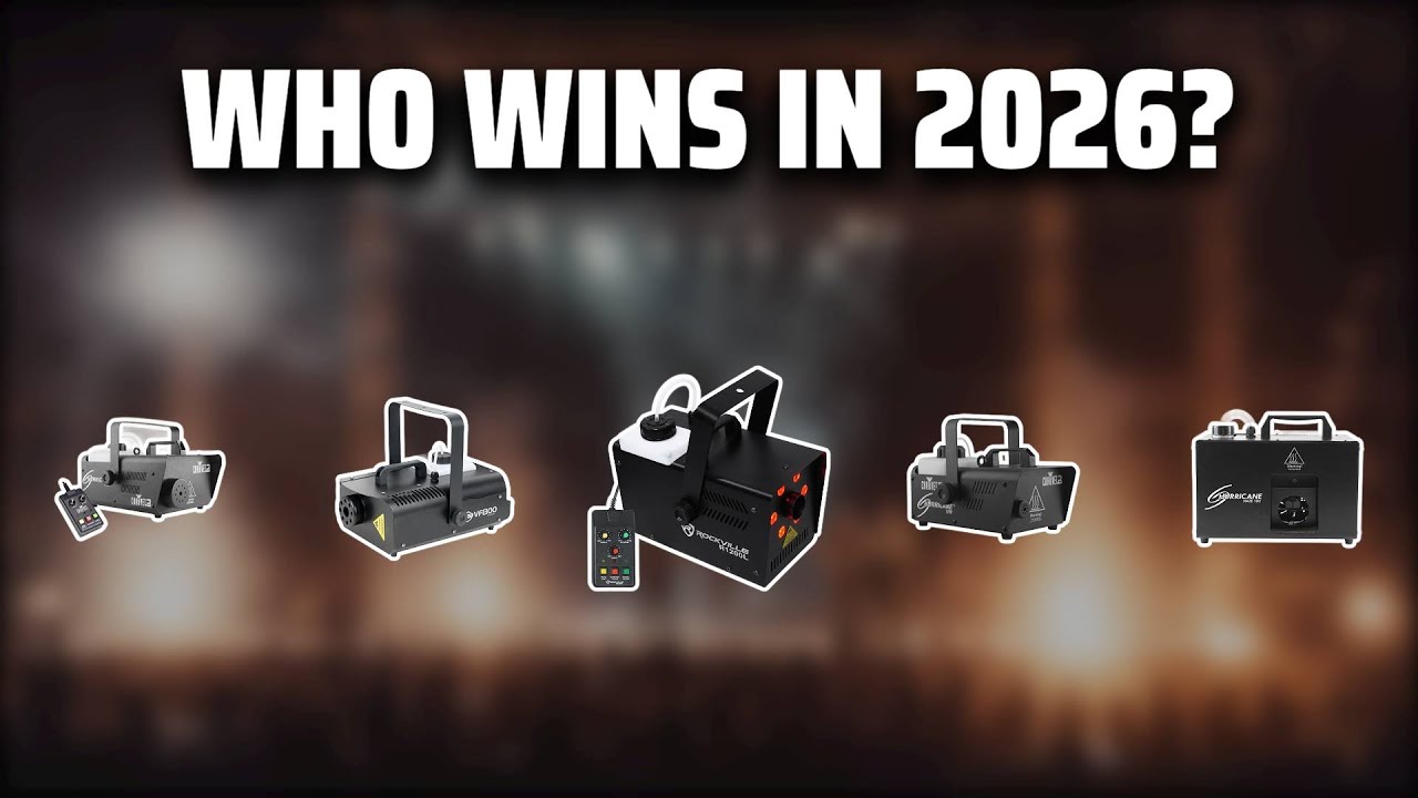 The Top 5 Best DMX Fog Machine in 2026 - Must Watch Before Buying!