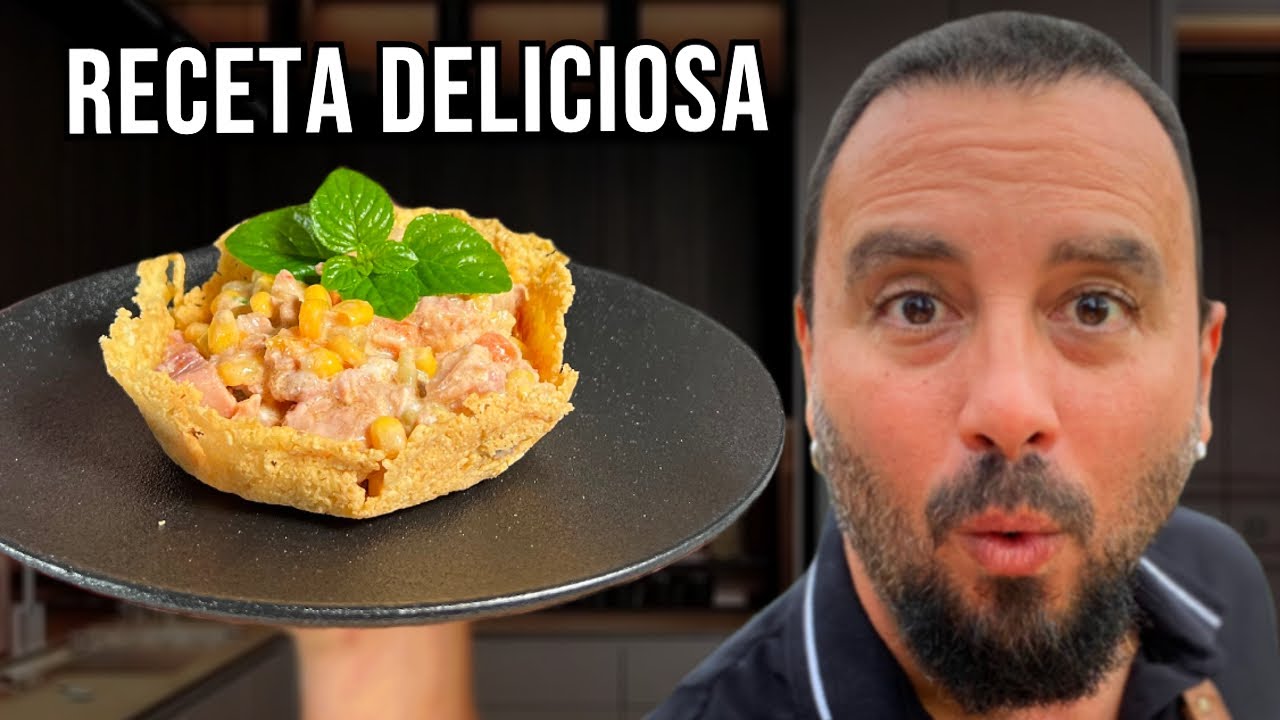 ¡Esta RECETA es la más RÁPIDA y SORPRENDENTE! Canasta de Queso y Atún