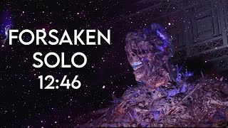 WORLD RECORD Forsaken Solo 12:46