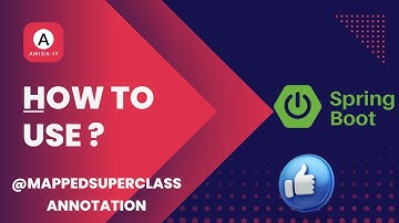 @MappedSuperclass Annotation