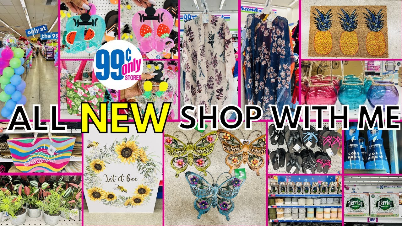 New Finds @ The 99 ~ 99 Cent Store Shop w/me April 2022  ~ Name Brands Summer Spring & More