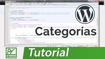 Cómo editar categorías en Wordpress - Tutorial en Español
