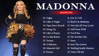 Madonna Greatest Hits Full Album | Like A Virgin、Give It 2 Me、Celebration、Sorry、Crazy For You