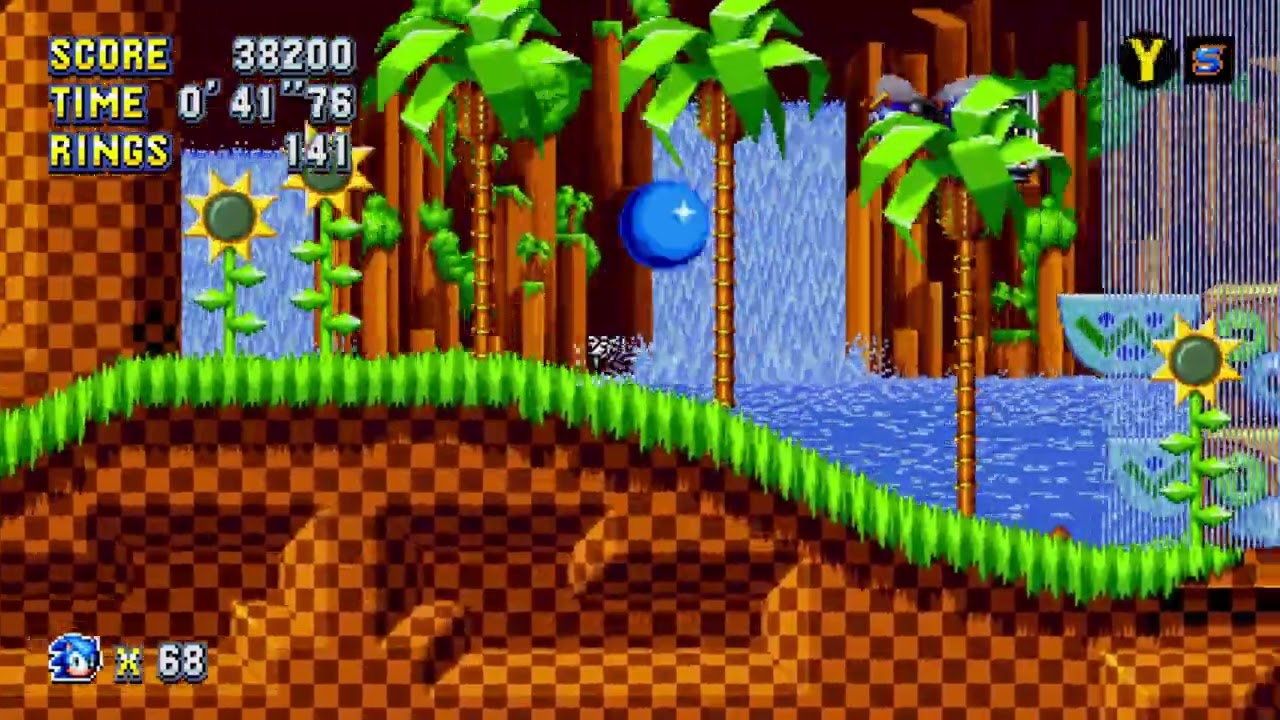 Sonic Mania: Modding Test | Green Hill Zone (very old & bad) 2023 Edition