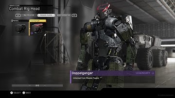 Infinite Warfare: Synaptic Doppelganger Combat Rig Head