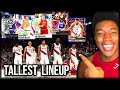 I USED THE TALLEST SQUAD POSSIBLE IN NBA 2K21 MYTEAM...AND ITS TOXIC! (SQUAD BUILDER)