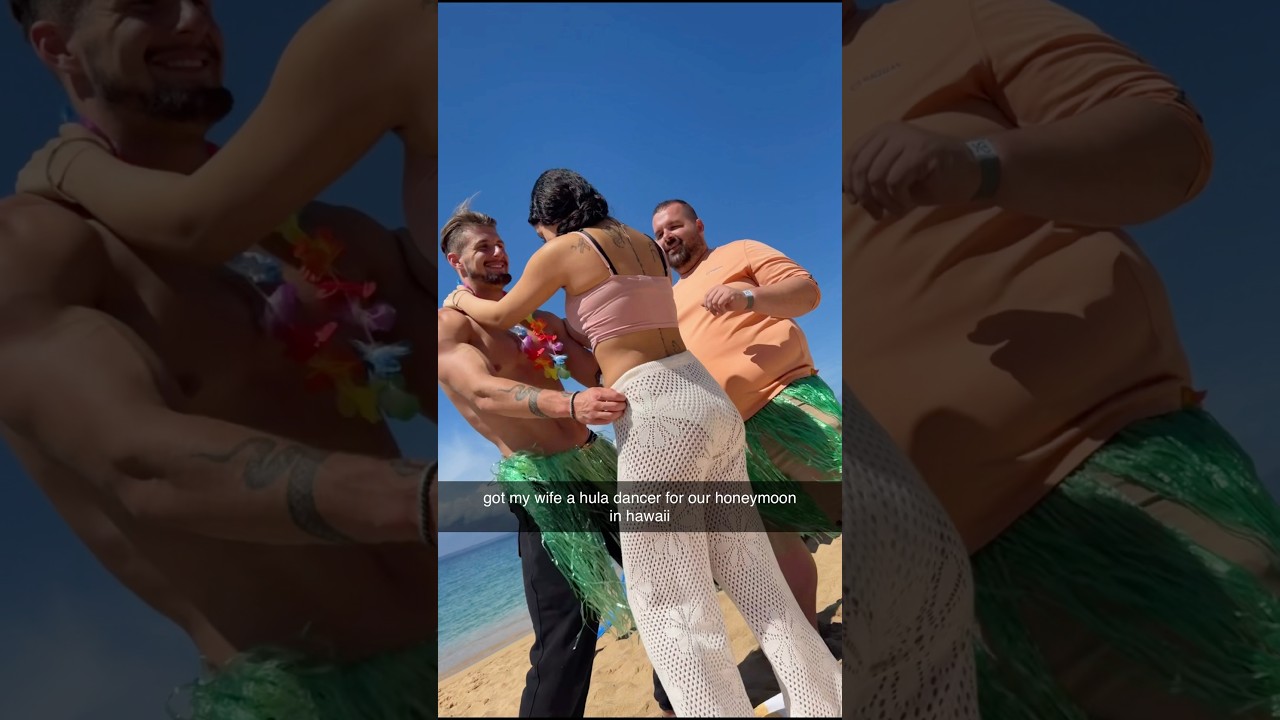 Got my wife a hula dancer for our honeymoon ￼🥹