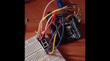 Display 7 segmentos (cátodo común) con Arduino; Conteo del 0 al 9