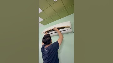 How to Remove Panasonic Split AC Filter #shubzgadgets #airconditioner