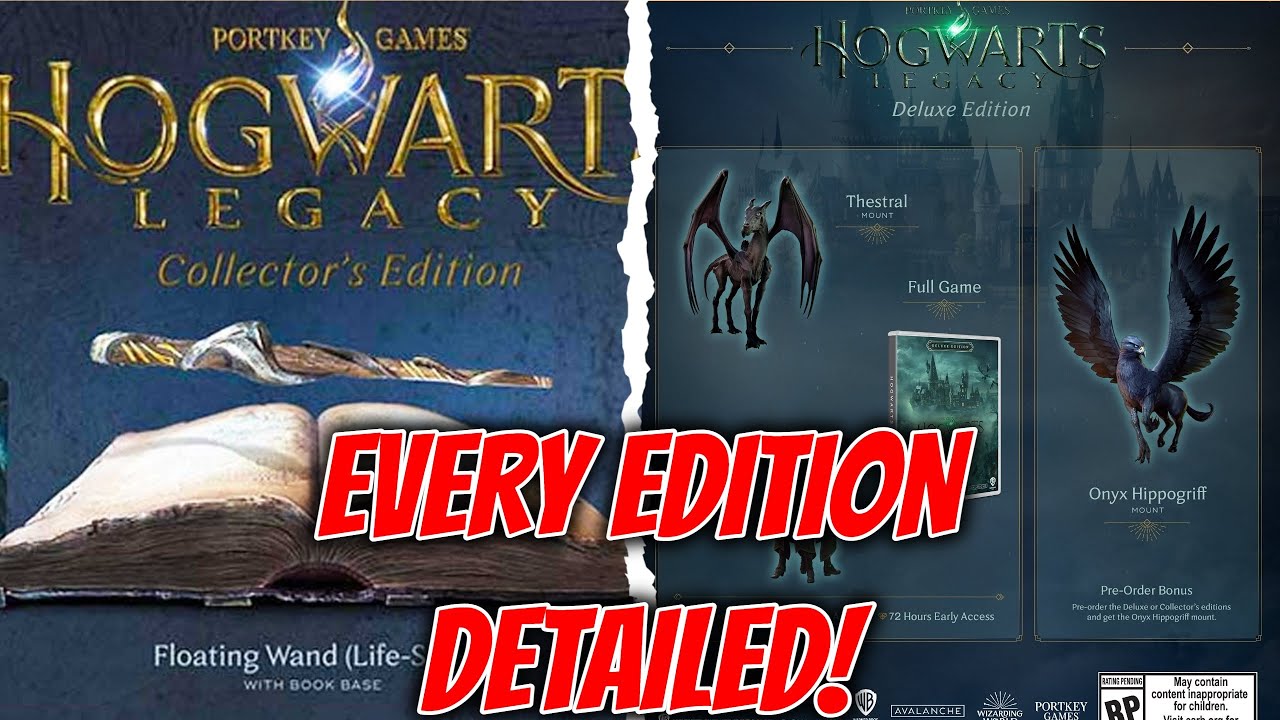 Hogwarts Legacy Collectors Edition VS Deluxe Edition - Which