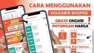 ✅ MUDAH  Cara Menggunakan VOUCHER SHOPEE ( Voucher GRATIS ONGKIR, Voucher POTONGAN HARGA ) Terbaru