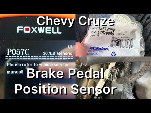 Chevy Cruze Brake Pedal Position Sensor Replacement P057C