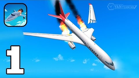 Plane Emergency Landing - Gameplay Walkthrough Part 1 Tutorial Plane Emergency Landing (Android,iOS)