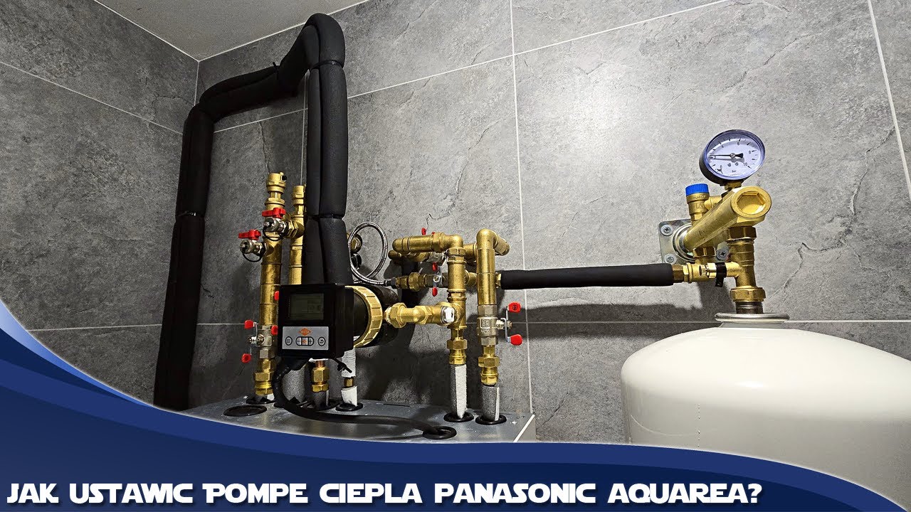 Jak ustawić pompę ciepła Panasonic Aquarea ? Krzywa, Prosta, Grzałki + termowizja podłogówki